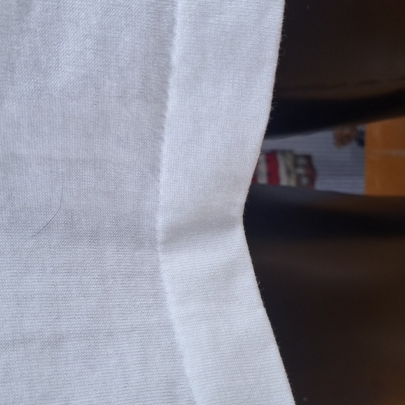 Vintage Primerica Finical promo double-sided graphics XL white & blue t-shirt - Picture 6 of 7